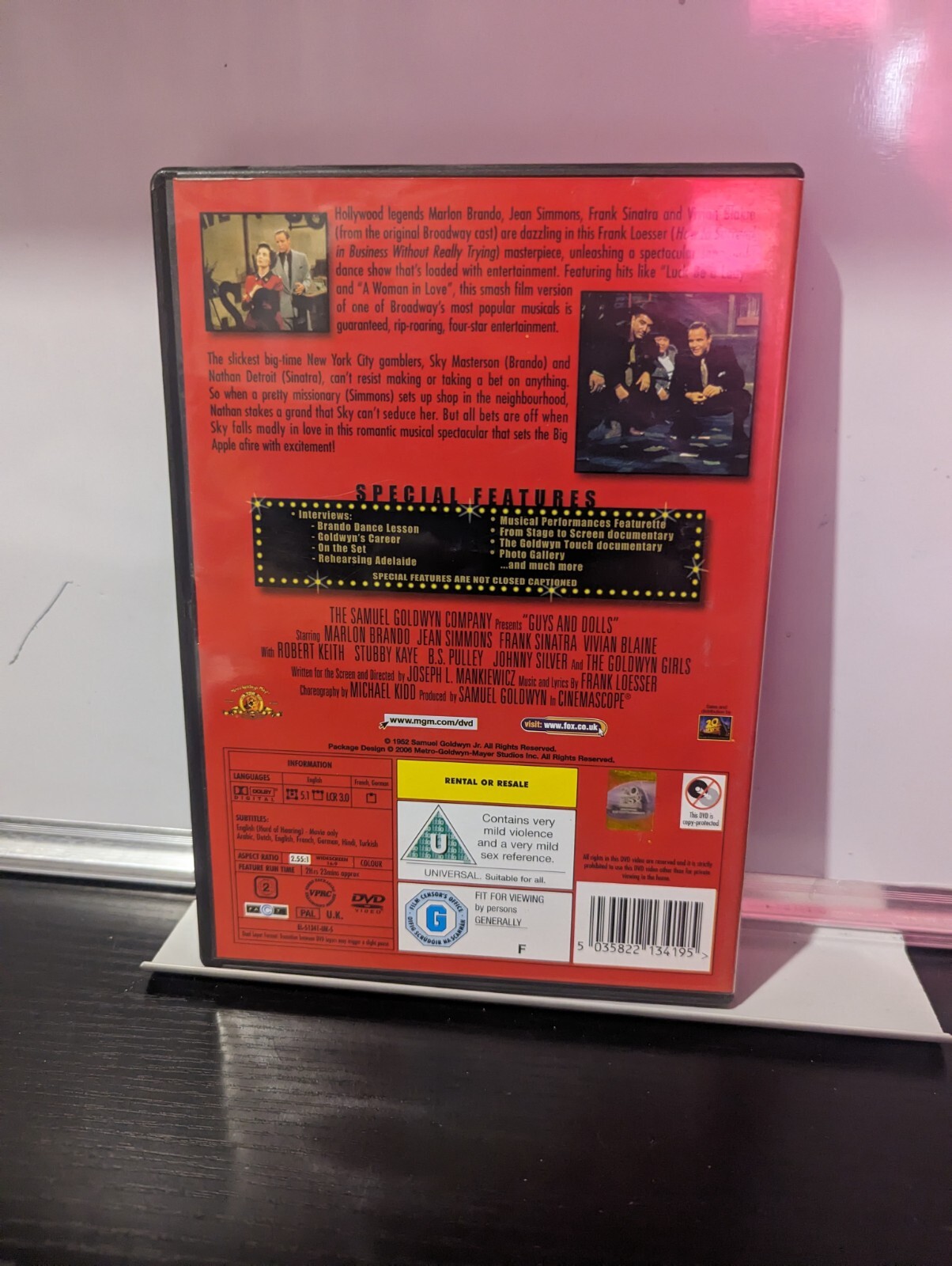 Guys And Dolls Collector's Edition (DVD, 2006) FREE UK P&P