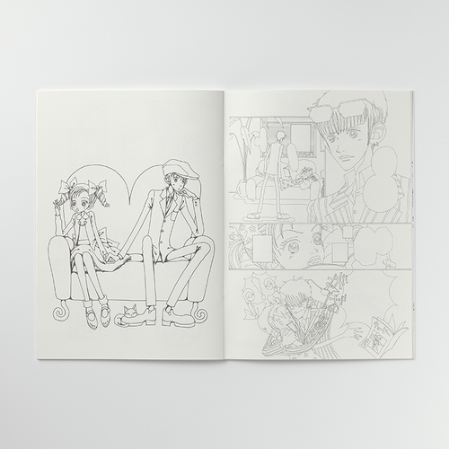Ai Yazawa Exhibition 2022 Limited ALL TIME BEST Official Coloring Book