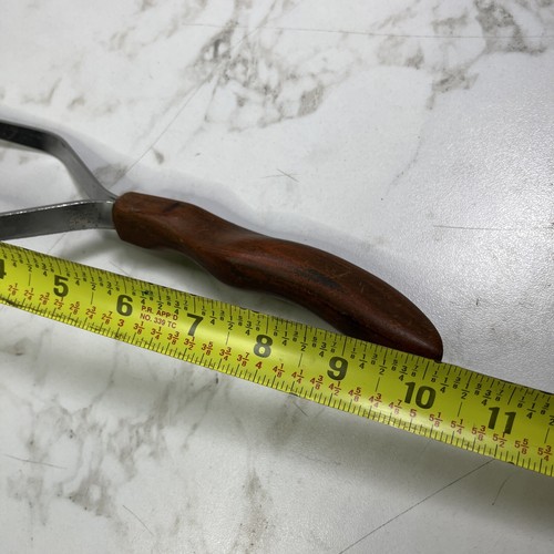 Cutco No. 14 Potato Masher Vintage Brown Wood Handle - Picture 8 of 9