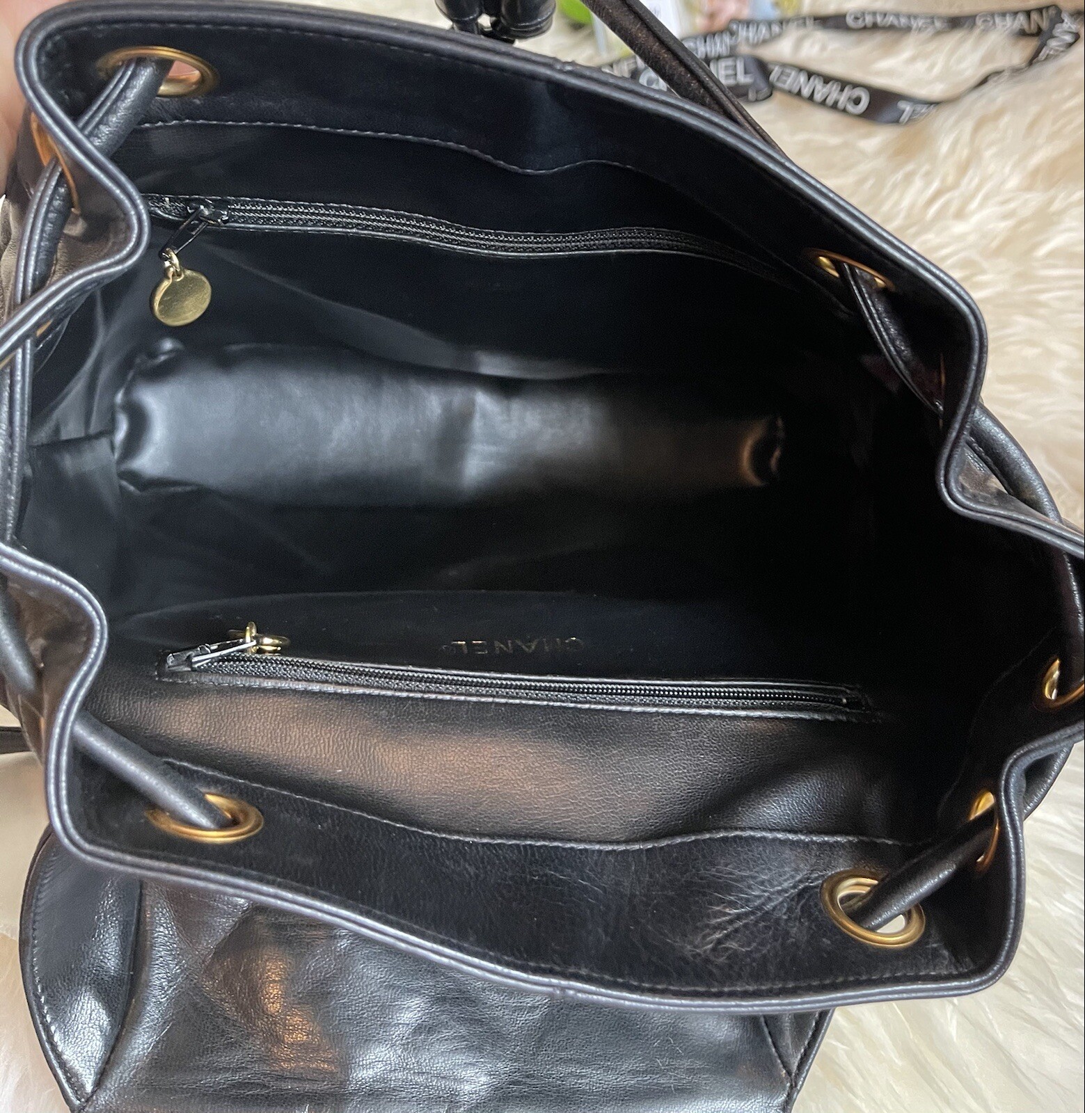 Authentic Chanel Backpack - image 6