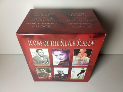 Icons Of The Silver Screen 6 Book set