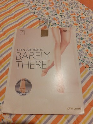 john lewis open toe tights