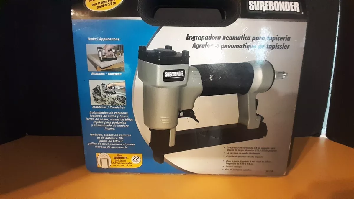 Surebonder pneumatic upholstery sale stapler