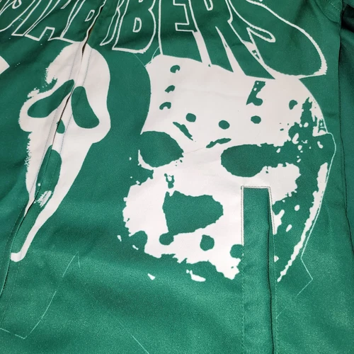 Culture Vulture Backstabbers Collection Green Jacket XL Ghostface Horror NWOT image 2