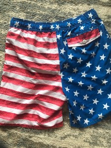 old navy flag shorts