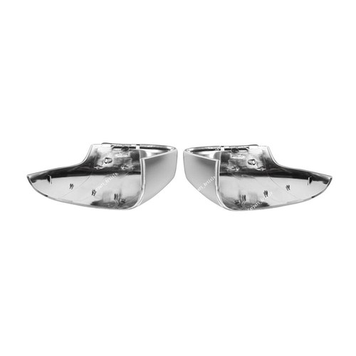 2pcs Rearview Mirror Cover Rear Mirror Housing Shell Fits Volvo S60 V70 V50 C30 - Picture 4 of 8
