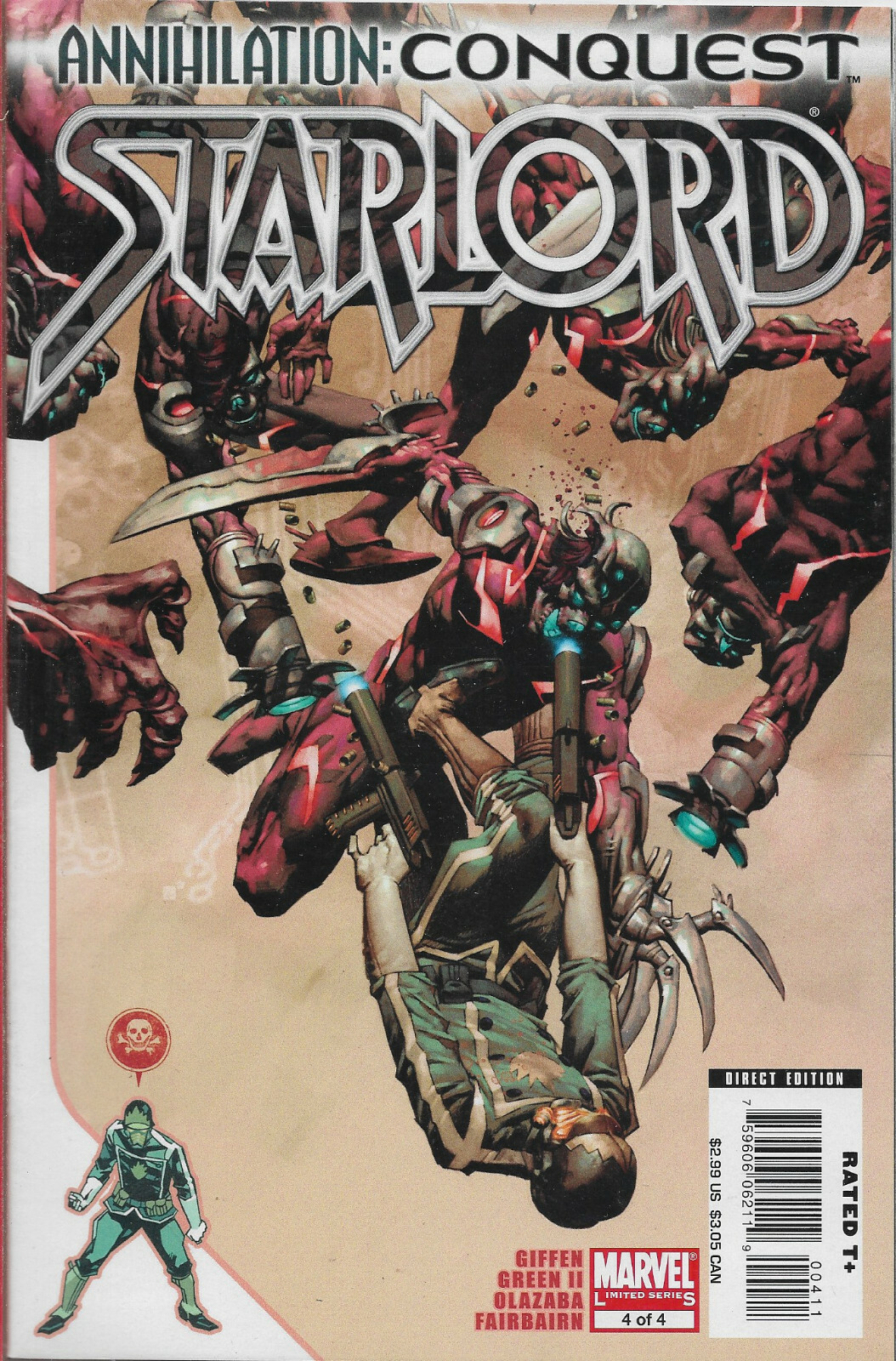ANNIHILATION CONQUEST STARLORD (2007) #4 - Back Issue (S)