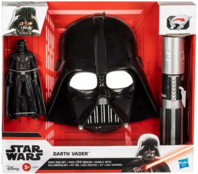 Star Wars Darth Vader フィギュア LEDライト付き Star Wars Dark Side Set [Action Figure, Mask & Lightsaber