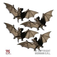 Fledermaus 4 StüCk Schwarz FledermäUse FüR Halloween Fasching Party Deko 8248