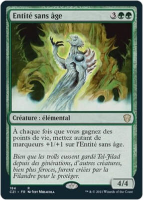 MTG Magic C21 DE - Ageless Entity/Entity ohne Alter