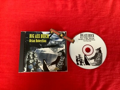 Brian Robertson Dr Mojo Big Ass Buick Used Blues CD Piranha Records