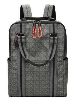 FOSSIL Houston Backpack Rucksack Laptoptasche Freizeitrucksack Tasche Grey Grau