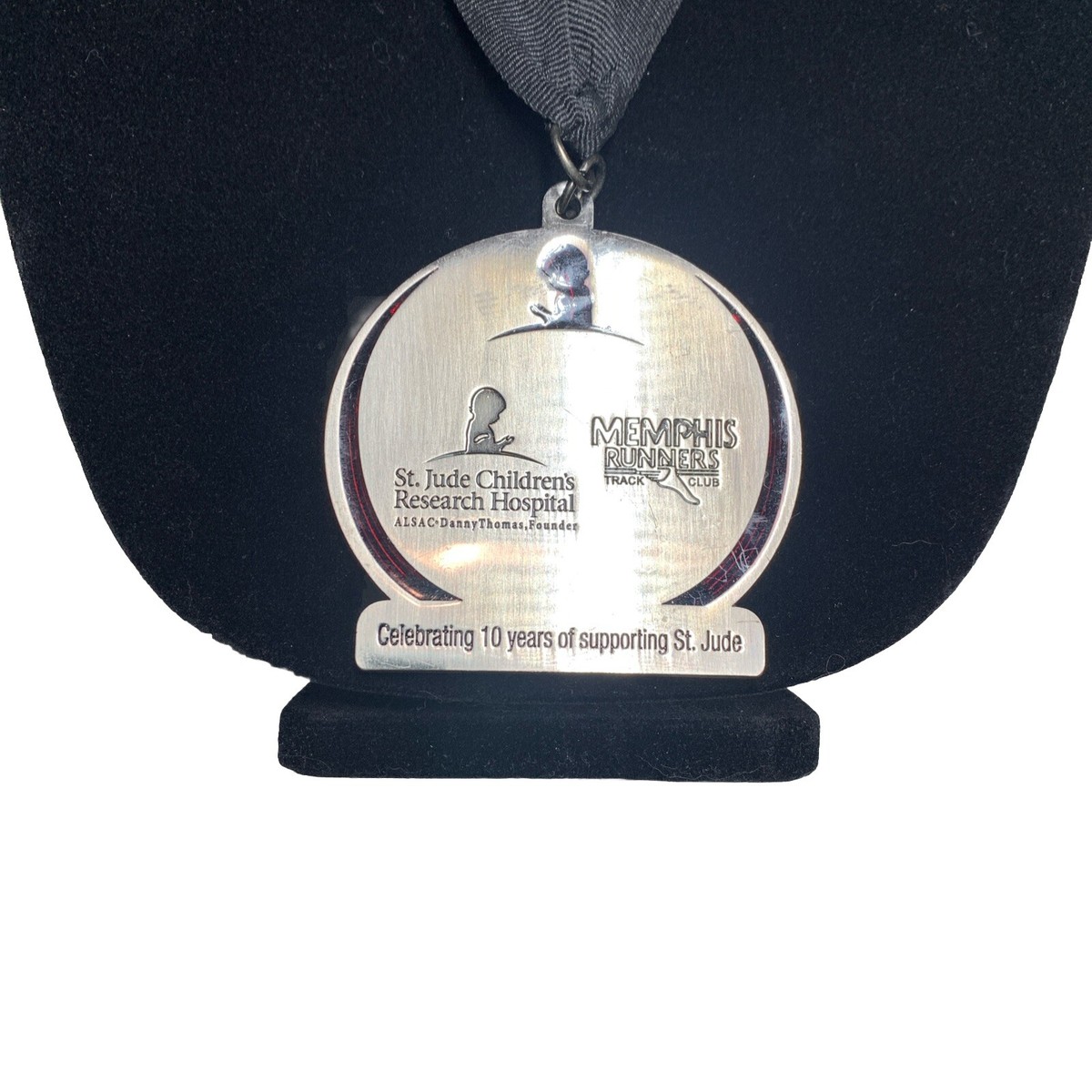 Jude Memphis Half Marathon 2011 Finisher Medal Metal Weekend