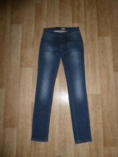 ONLY AISHA LOW SLIM Jeans Stretch Hüftig Blau W27 L34 **NEU** 