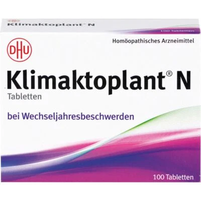 DHU-ARZNEIMITTEL GMBH & CO. KG KLIMAKTOPLANT N Tabletten 100 St PZN 04187656