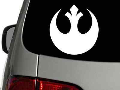 STAR WARS REBEL ALLIANCE Vinyl Decal Car Window Wall Sticker CHOOSE SIZE COLOR