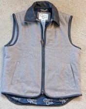 2016 AQHA World Championship Cripple Creek Melton Wool Vest Mens Size XS RARE