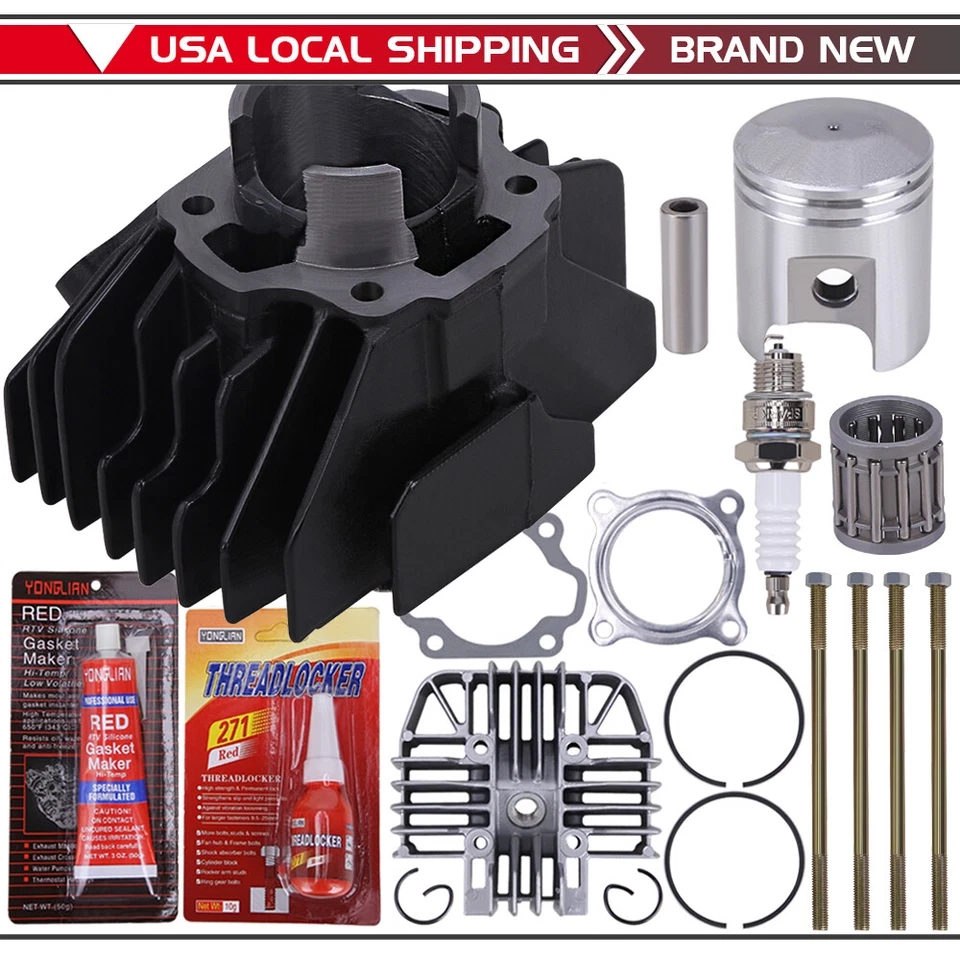 Kit de reconstrucción de extremo superior de junta de culata de pistón de 80 cilindros Yamaha PW80 PW 1983-2006 Foto 4 de 4