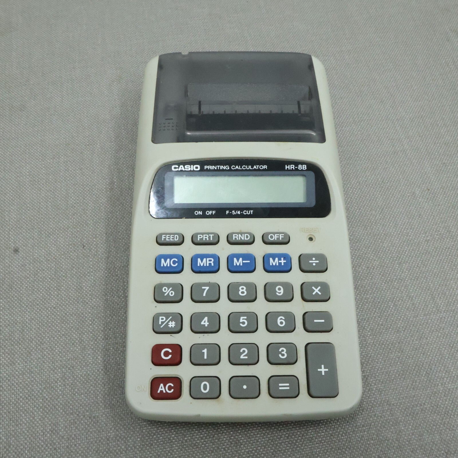 Casio Printing Calculator HR8B For Parts Repair eBay