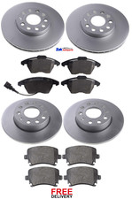 FOR VW TOURAN 1.6 2.0 1.9 TDI FSI (03-10) FRONT & REAR BRAKE DISCS & PADS *NEW*