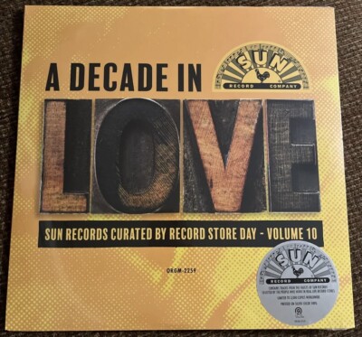 A Decade In Love Sun Records Curated Rsd Volume 10 #/2800 Cash Page Smith NEW