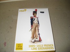 1.75 boxes 1805-1812 French Line Grenadiers - HaT Miniatures-1/72 scale kit 8166