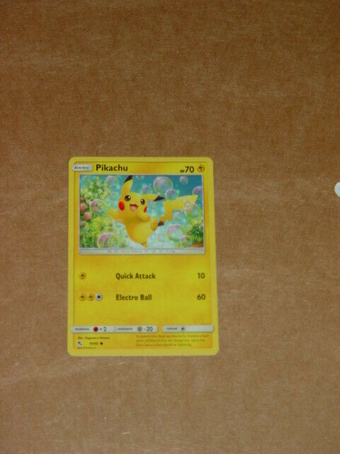 2019 Basic Pokemon Pikachu Quick Attack Electro Ball 70HP 19 2019 Basic Pokemon Pikachu Quick Attack Electro Ball 70HP 19