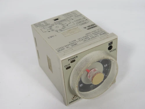 Omron H3CR-A Timer Relay 0.05Sec-300hr 24-48VAC 50/60Hz 12-48VDC *COS DMG* USED