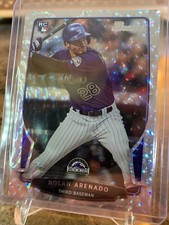* Phenom Nolan Arenado 2013 Bowman 41 Silver Ice RC, Not Mint *