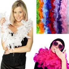 2M Feather Boa Strip Fluffy Craft Costume Fancy Dress Party Decoration Apparel