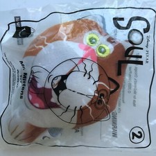 Disney Pixar Soul Mr. Mittens 2020 McDonalds Happy Meal Cat Toy Double sided