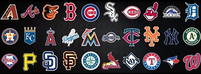 MLB Wall Decals 24''