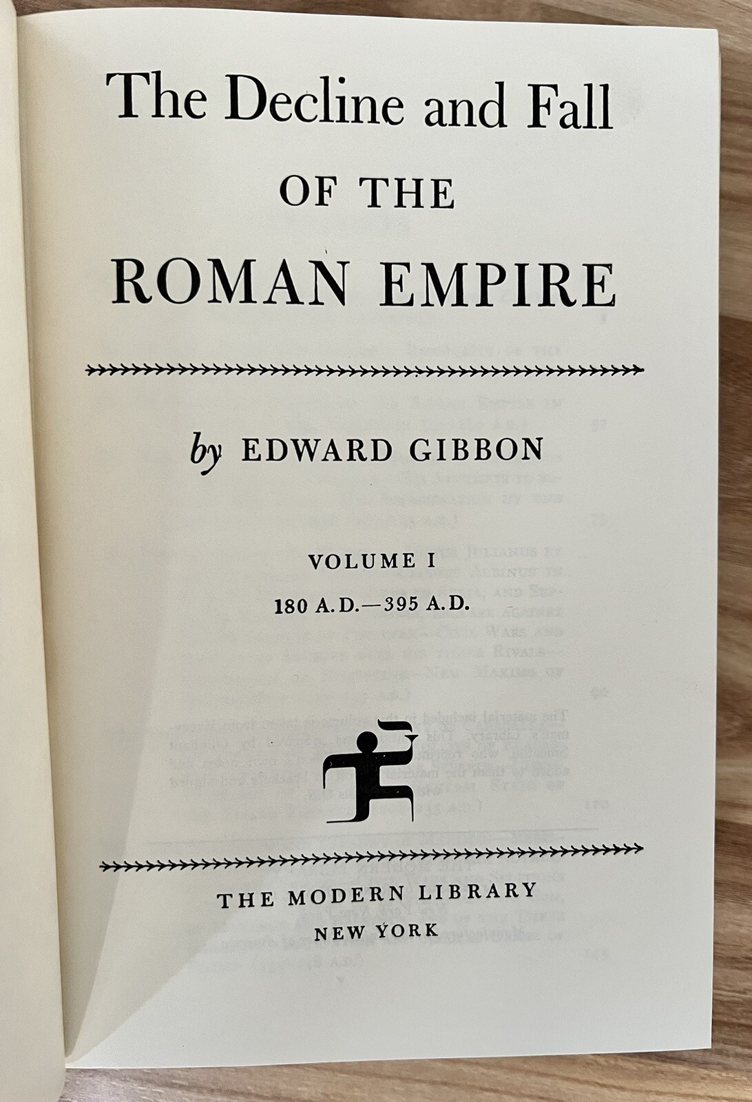 Decline and Fall of the Roman Empire: Vols 1-3 by Edward Gibbon Hardcover Book