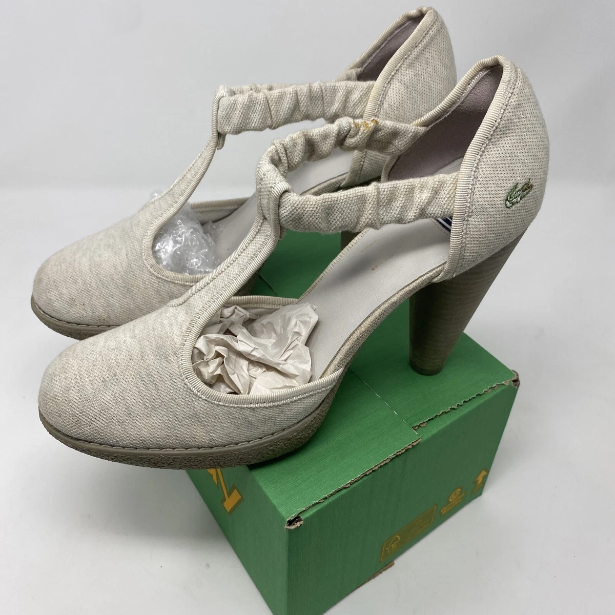 Lacoste heels sales