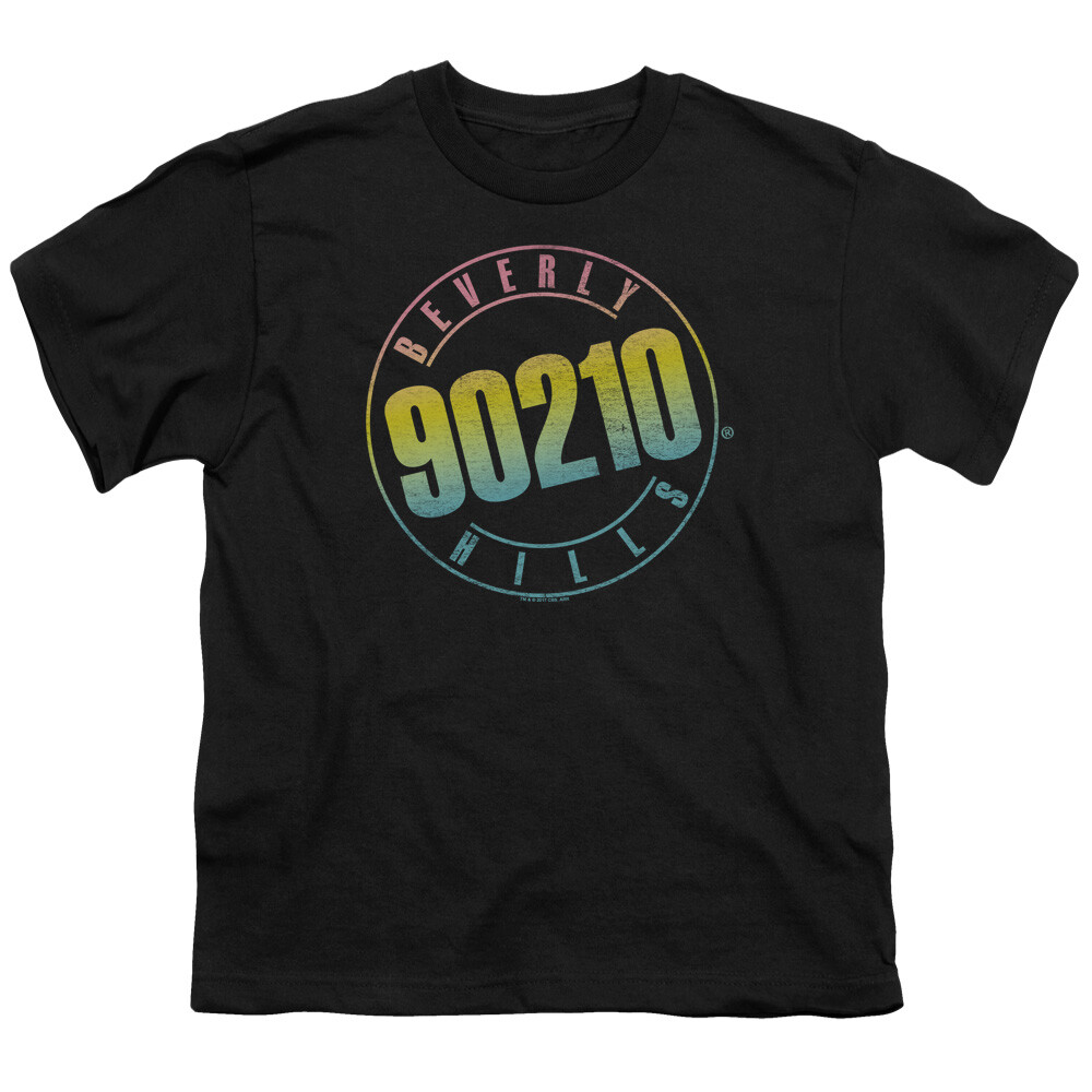 Beverly Hills 90210 Kids T-Shirt Logo Black Tee | eBay