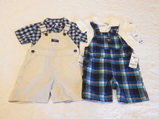 Boys Clothes size 12 Months NWT OshKosh Overall Summer Lot Brand New Retail 106