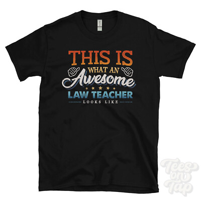 DAS IST, WIE EIN TOLLER JURATSLEHRER LUSTIGES T-SHIRT AUSSIEHT