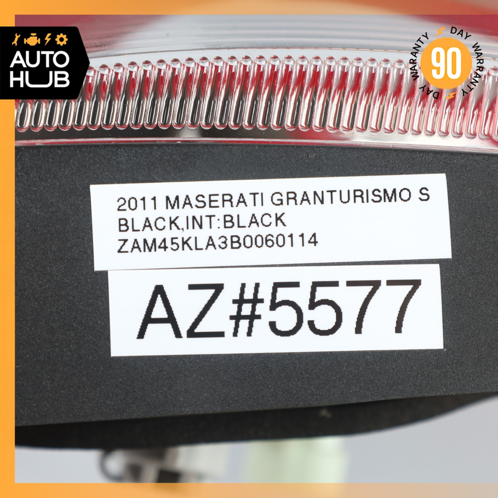 08-12 Maserati GranTurismo S M145 Left Driver Side Inner Tail Light Lamp OEM 61k