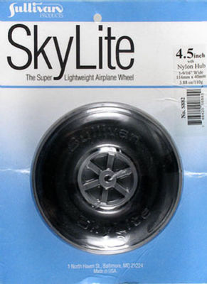 New Sullivan Products RC Airplane S882 882 SkyLite Wheel Tire 4 1