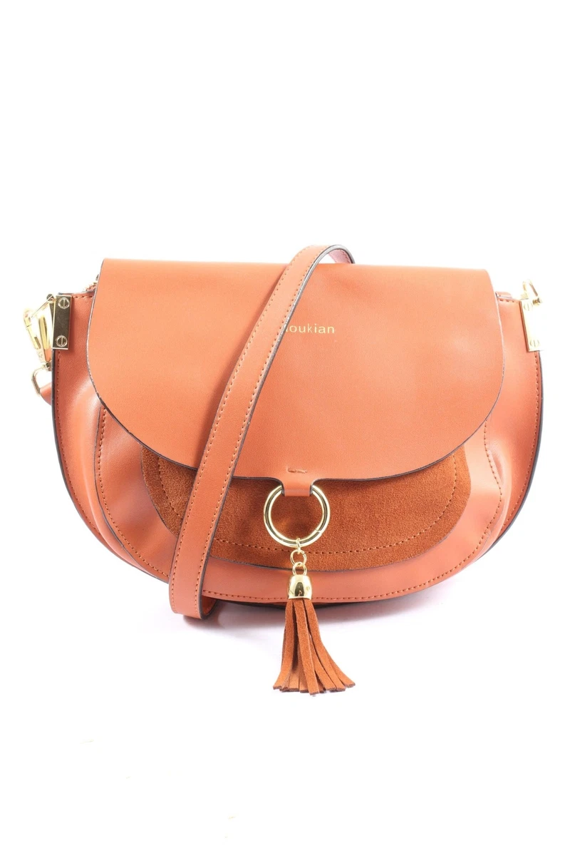 MANOUKIAN Sac bandouli re Dames orange clair style d contract