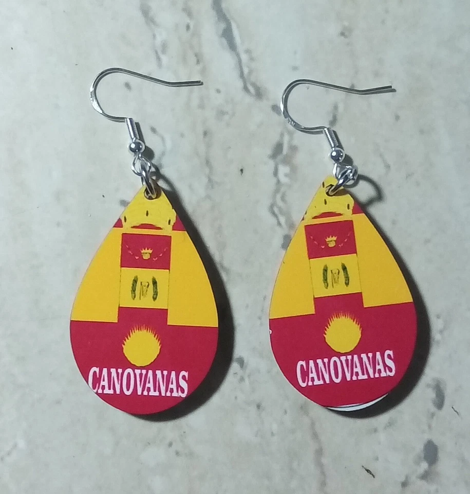 Aretes de Mujer Diseño Puerto Rico El Diseño Es De Los 2 Lados - Изображение 4 из 4