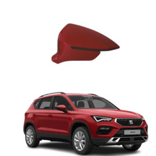 Seat Ateca 2016/Tarraco 2018 Onwards Wing Mirror Cover RH Or LH in Rojo Velvet