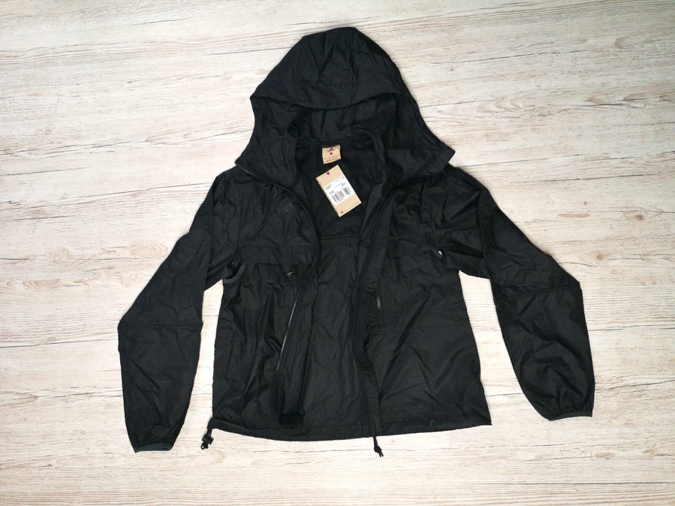 NIKE WOMEN'S NRG ACG HOODED WINDRUNNER JACKET Size XS EXTRA SMALL CD7640 010 - Image 2 of 4