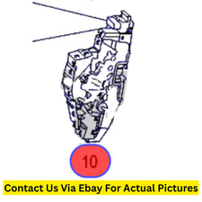 2008 Mercedes-Benz T&uuml;rschloss Stellmotoren vorne (links & rechts) gebraucht O...