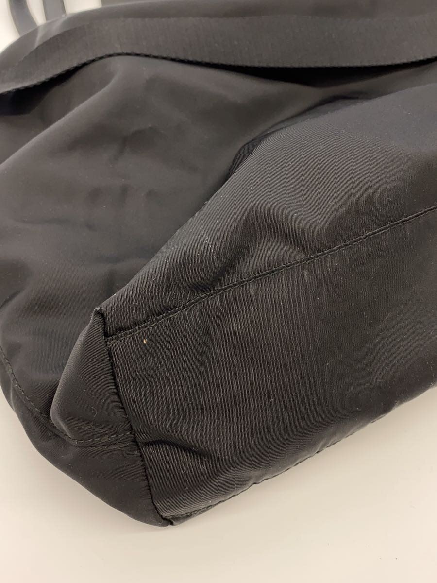 PRADA Tote Bag Nylon Black Solid Used - image 7