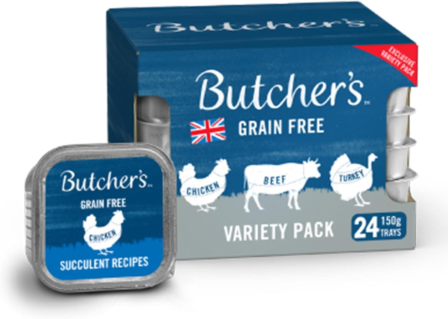 Butcher'S 24 Variety Trad & Succulent 24 X 150G