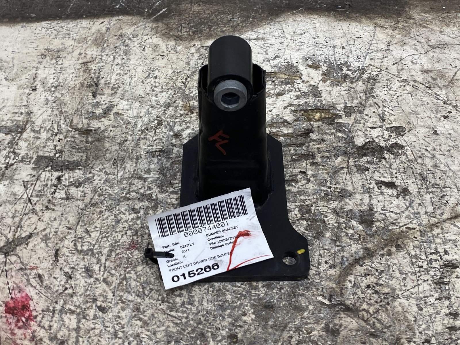 2010-2020 BENTLEY MULSANNE OEM FRONT LEFT BUMPER SUPPORT MOUNT BRACKET 3Y0807551