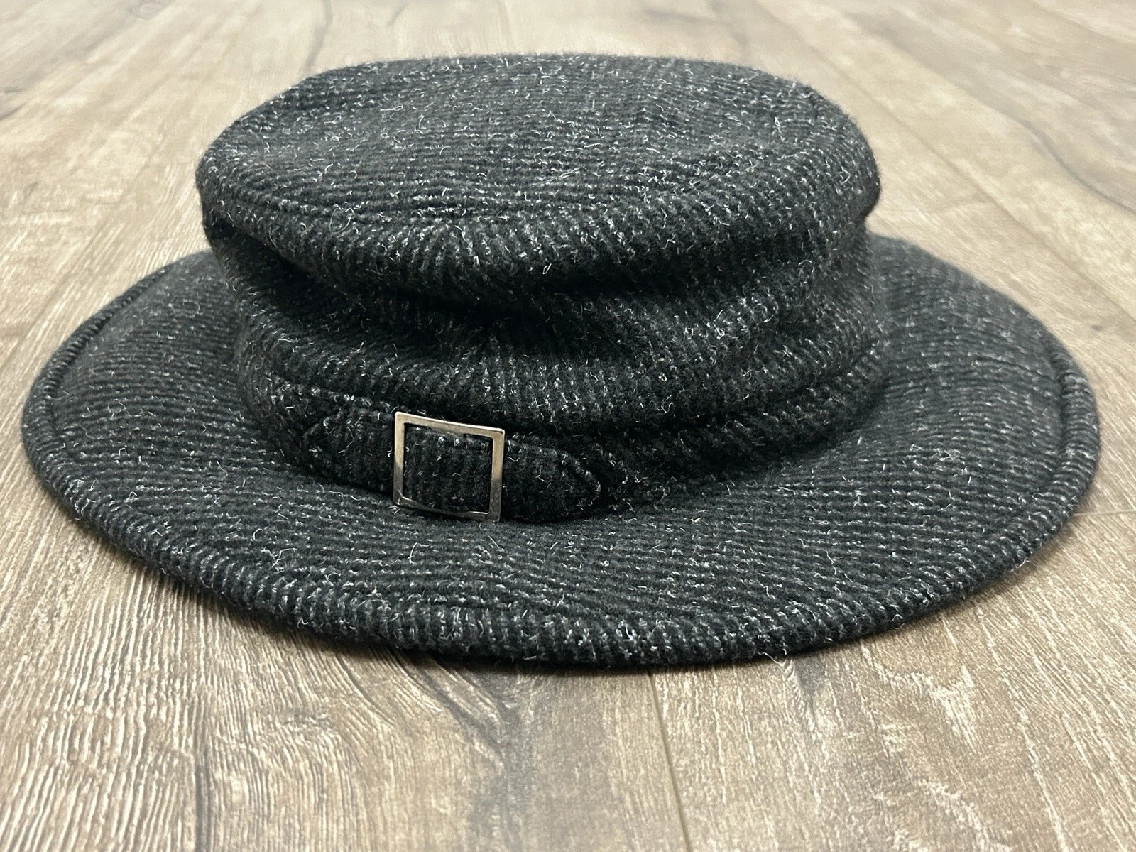 Tilley Winter Hat Size 7 5/8 Tweed Foldable Ear Flaps Wool Endurables Winter Hat