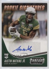 2021 Panini Chronicles Draft Picks Orange Austin Watkins Jr #TS-AWK Auto 4r3