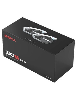 DE Sena 50S Dual Motorrad-Gegensprechanlage mit Harman-Kardon-Audio